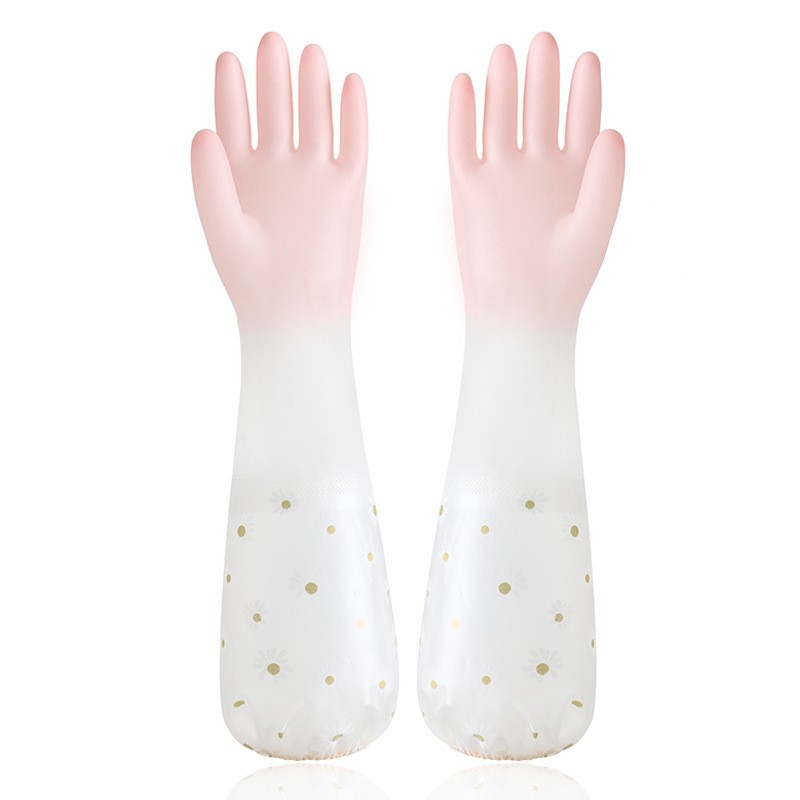 작은 데이지/뭉치 [투명 핑크] 플러스 벨벳