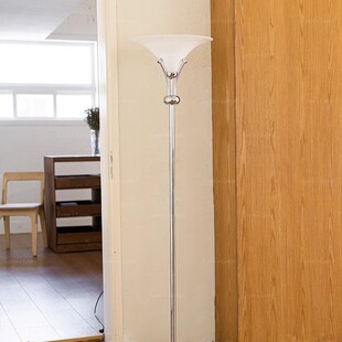 White Orchid Atmosphere Decorative Floor Lamp Living Room Corner High-End Second-Hand Bedroom Study Floor Lamp