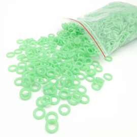 耐高温防漏密封圈 环保透明硅胶圈荧光绿手电配件 防水硅胶o型环