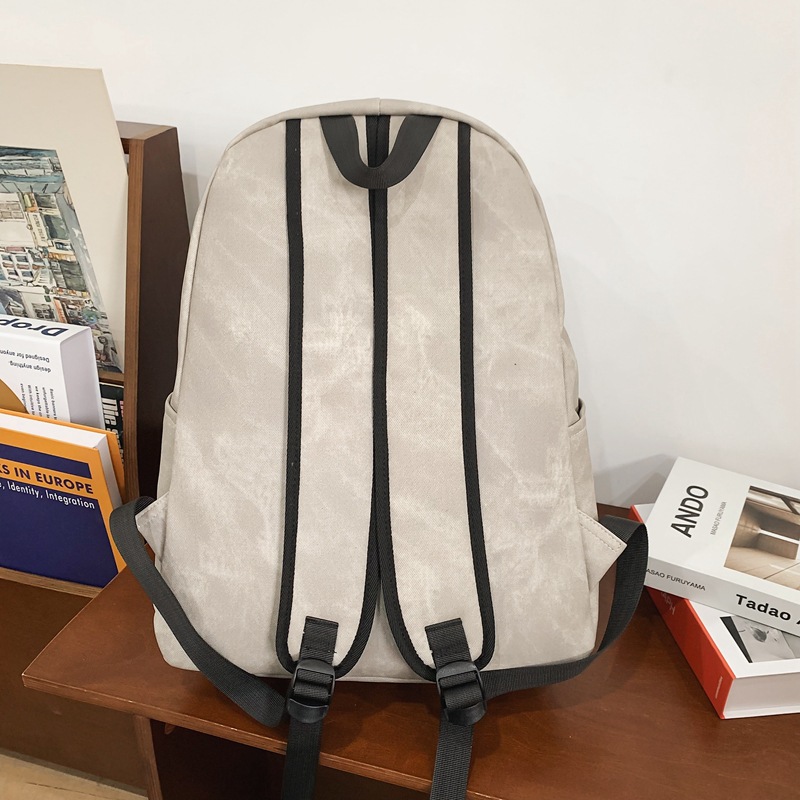 2024 nueva mochila casual simple de gran capacidad, mochila de computadora de viaje al aire libre fresca de moda, mochila escolar para estudiantes de secundaria