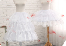Lolita可调节荷叶裙撑