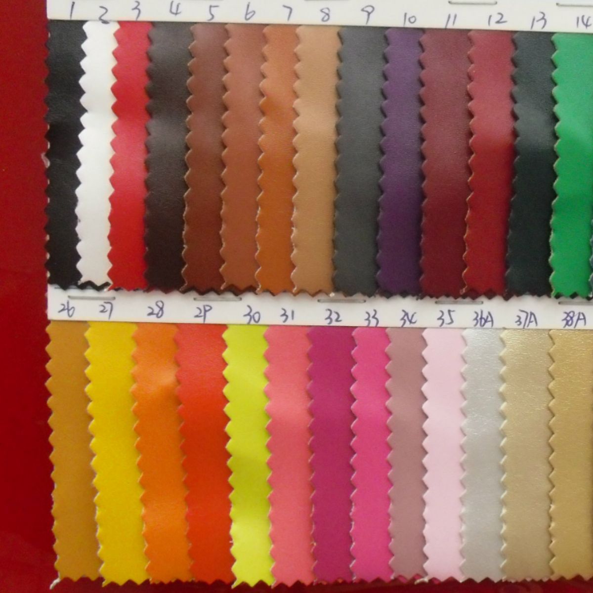 新欧标  羊仔纹  141纹 0.7厚47色 现货供应 厂价直销 环保皮革