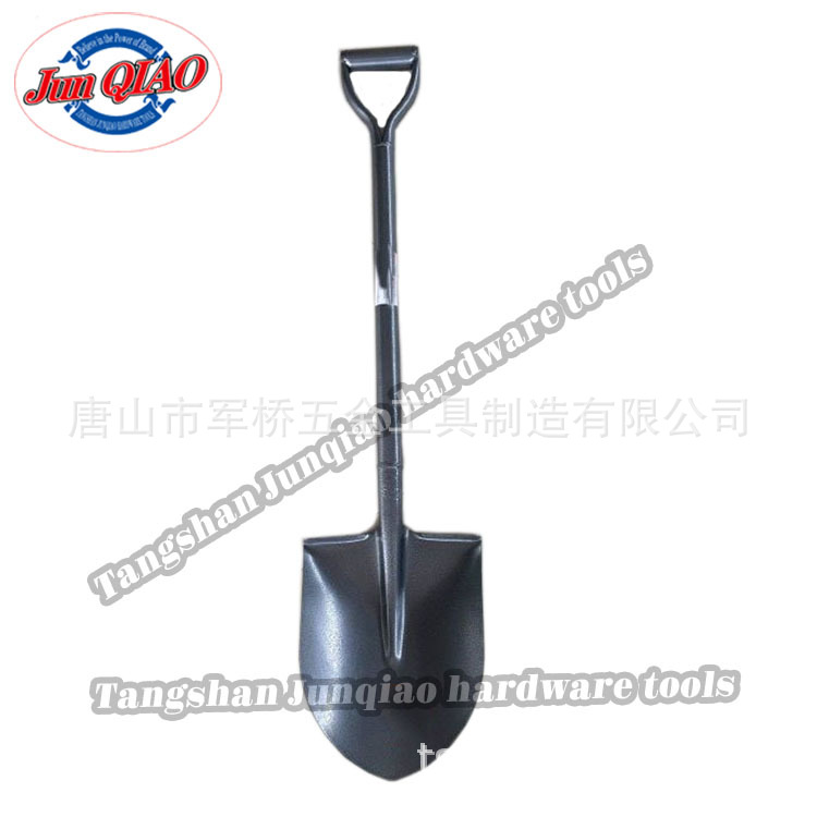 焊接铁柄锹 工厂供应外贸非洲东南亚钢锹 农田建筑工具钢锹SHOVEL