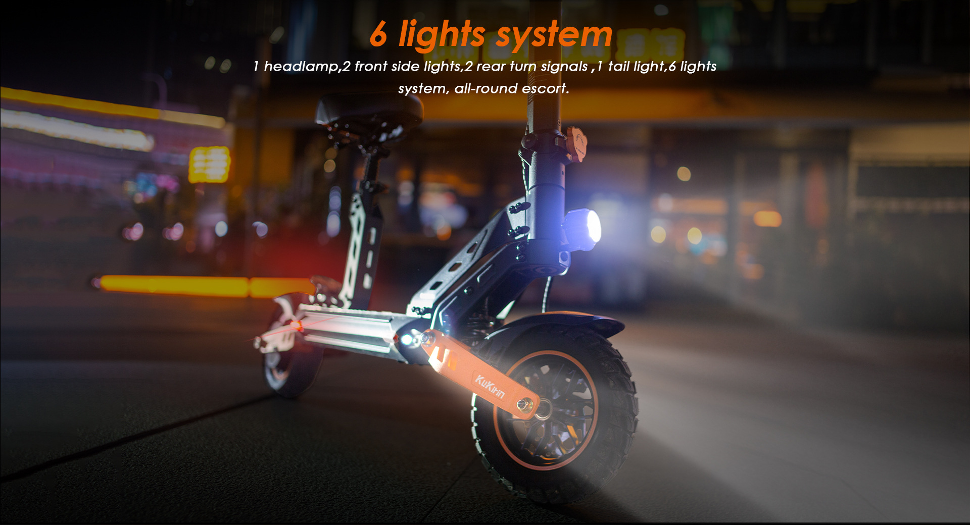Kukirin Cool Kirin Electric Scooter G2Max Can Be Used for Sitting and Riding, Three-In-One 90% off Foldable Electric Mobility Scooter for Export