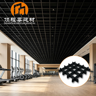��ɫ��̼�X��Ž�������� Aluminium grille ceiling �����X��ͨ