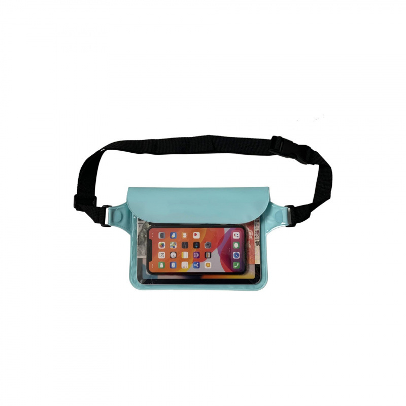 Transfronterizos nueva playa de pvc bolsa impermeable al aire libre rafting celular bolsas de mezcla sellado transparente natación IPX8