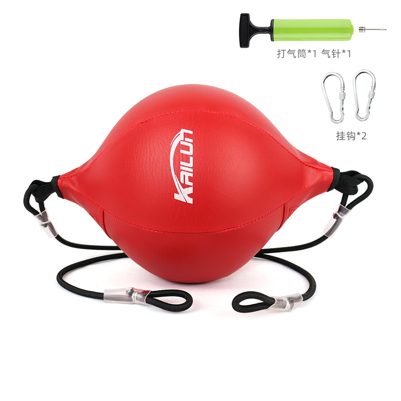 Bola de velocidad cuerda elástica Bola de boxeo colgando mundo de boxeo Bola de pera Bola de velocidad de boxeo en forma de pera Bola de velocidad de esquivar colgando