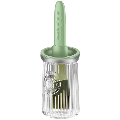 Household oil brush kitchen pancake baking barbecue brush glass food grade high temperature resistant one-piece silicone oil brush bottle
