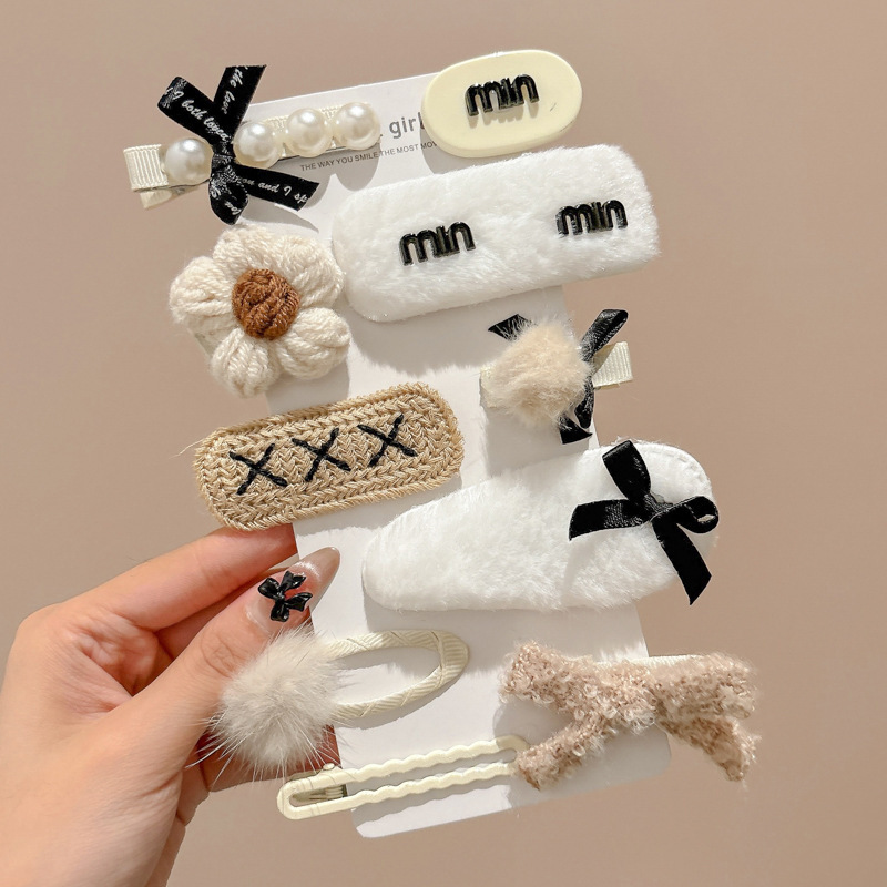 BB clip cabello leche curry clip de cabello de alta calidad 2025 nuevo cabello de cabello de estilo universal toque de cabello no daña el cabello dulce clip