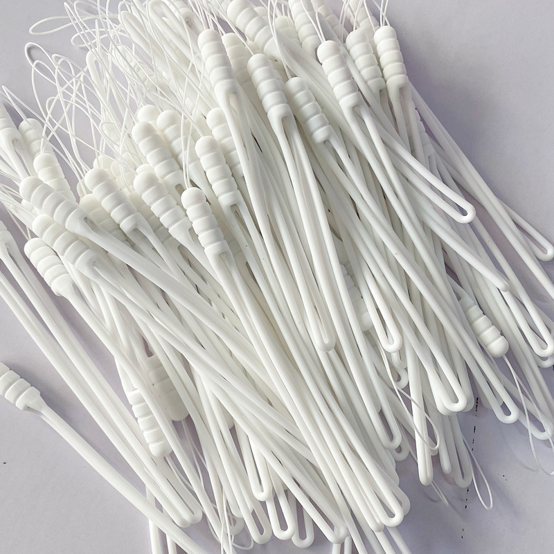 En stock al por mayor de teléfono móvil lanyard Speaker U disco auricular caja taza de agua Cordón de silicona líquida corta cuerda de mano de ventilador pequeño