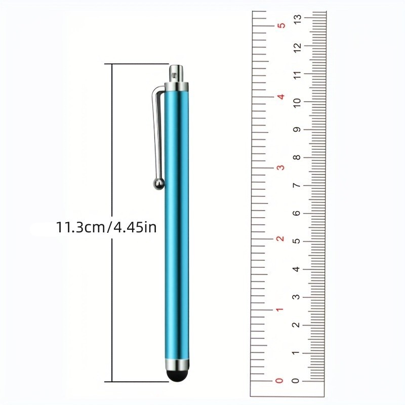 Stylus pluma capacitiva táctil pluma cabeza de tela pluma pintura boceto pluma nano cabeza de tela conductora