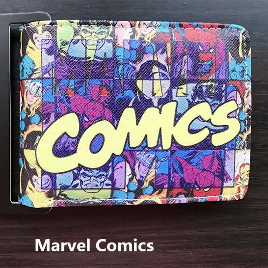 Heroes, short comics, wallet, graffiti