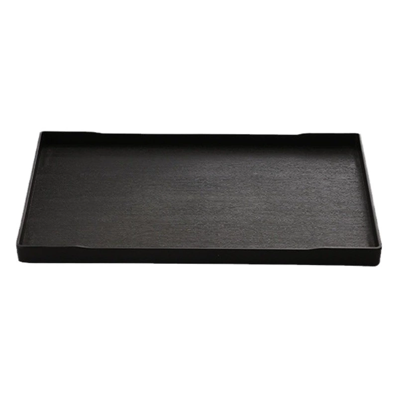 Поднос Прямоугольный пластиковый меламин Гостиничный номер Чашка для воды Поднос для чая Поднос Для Хранения Туалетных принадлежностей Реклама ресторана
