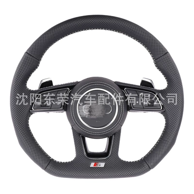 Steering wheel Buttons, Steering Wheel Button Modification - full-leather-and-fully-perforated