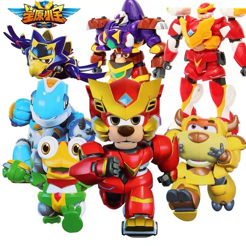 Xingyuan Xiaobao игрушки подлинный робот-трансформеры Кинг-Конг сокровище море синяя черепаха счастливая лягушка детские развивающие игрушки