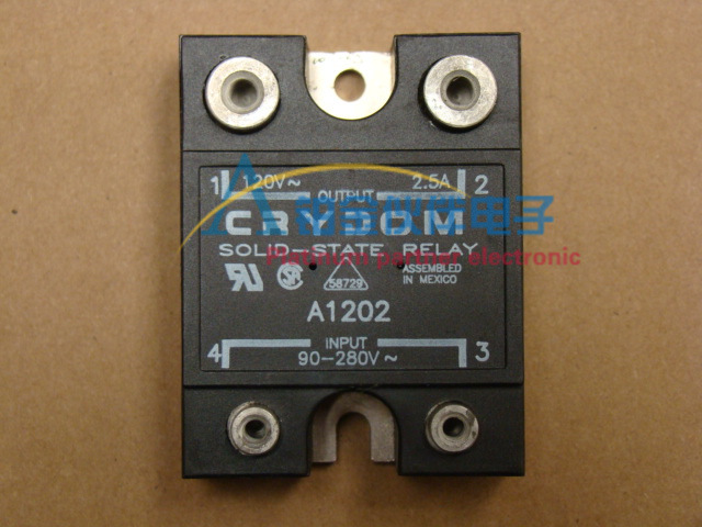 固态继电器 CRYDOM A1202 120V 2.5A 3-32V 价格咨询