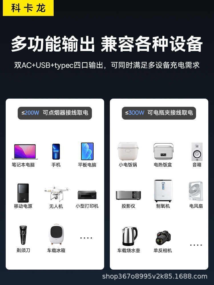 Car Inverter 12V24V to 220V Universal High-Power Car and Truck Conversion Socket Fast Charging Charger