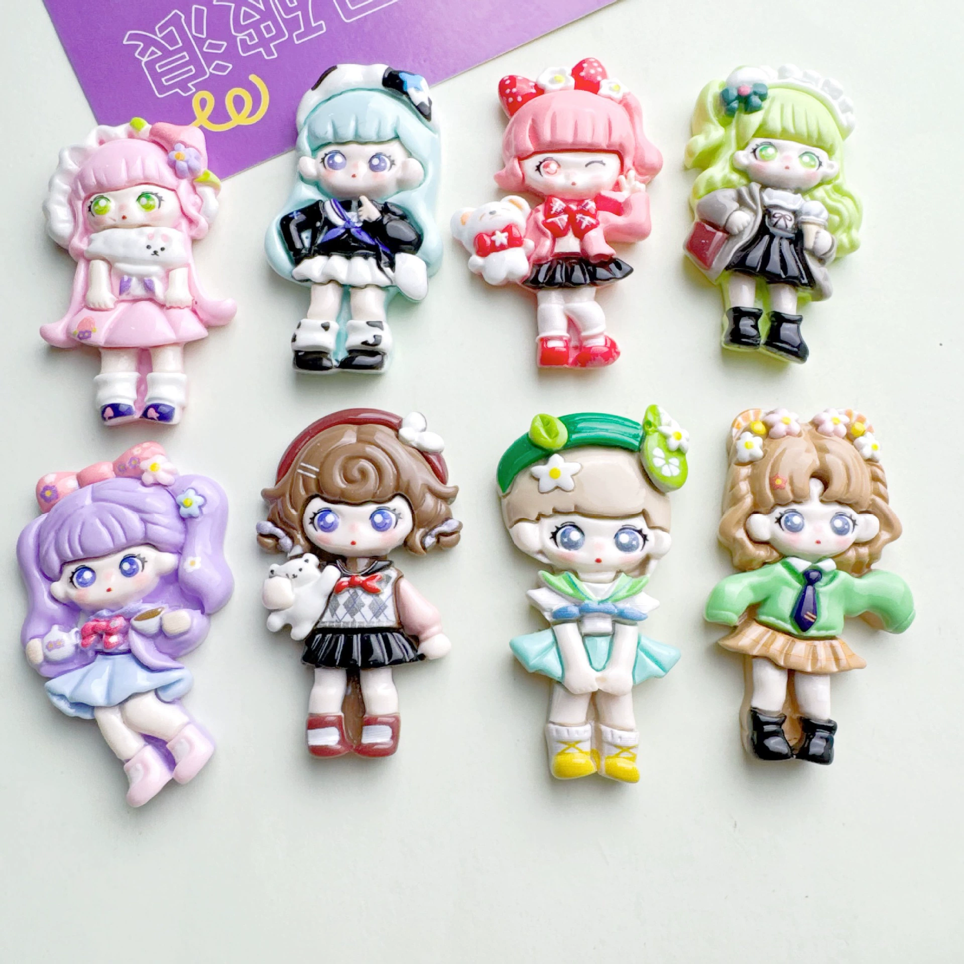 Cute Nana, cream phone case, hairgrip, fridge magnet, keychain, DIY