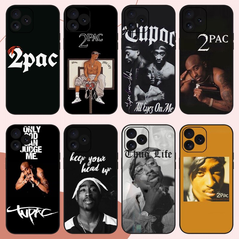 Suitable for Apple Mobile Phone Case Rapper 2Pac Tupac Shakur Mobile Phone Case iPhone 14 15 8 Suitable for Apple Mobile Phone Case Rapper 2Pac Tupac Shakur Mobile Phone Case iPhone 14 15 8