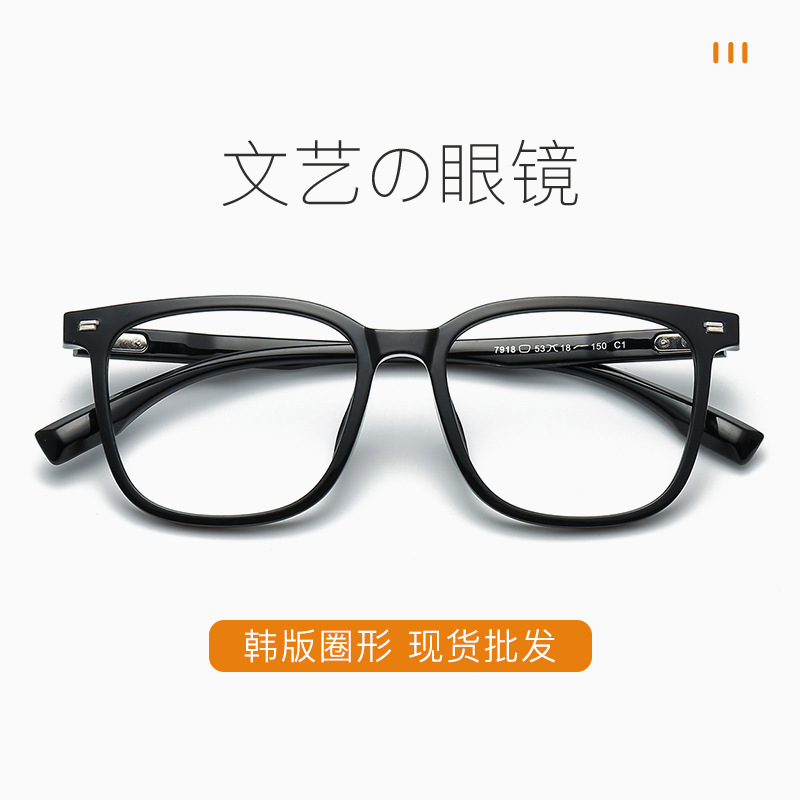 Danyang Metal-Free, Screw-Free, Ultra-Light Myopia Glasses Frame for Men, Special Frames for Prison and Detention Centers, Wholesale 7918