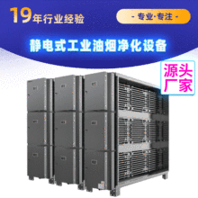 高压静电烟气净化设备纺织定型厂油烟废气净化器除油除烟高效节能