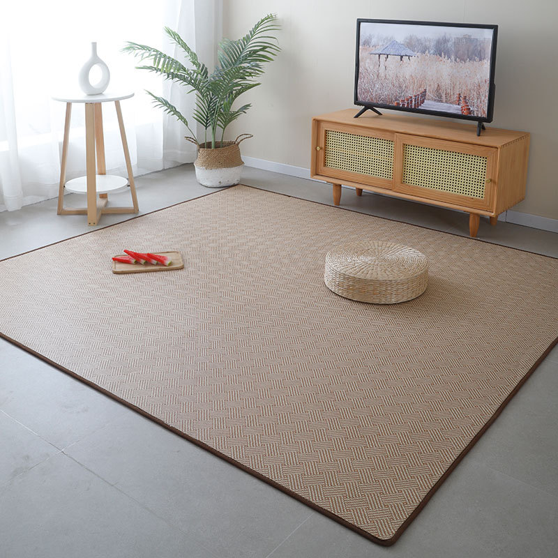 Summer cooling mat Japanese tatami mat cushion for living room rug bedroom bedside wicker mat pad