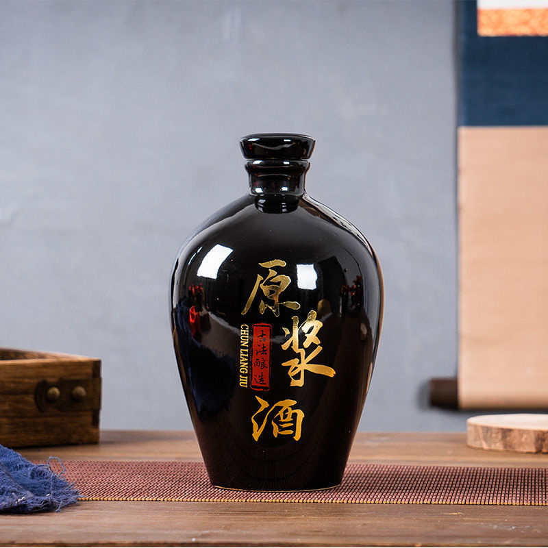 陶瓷酒瓶空瓶酒坛子存酒密封家用酒壶古酒罐1斤2斤5斤一件批发