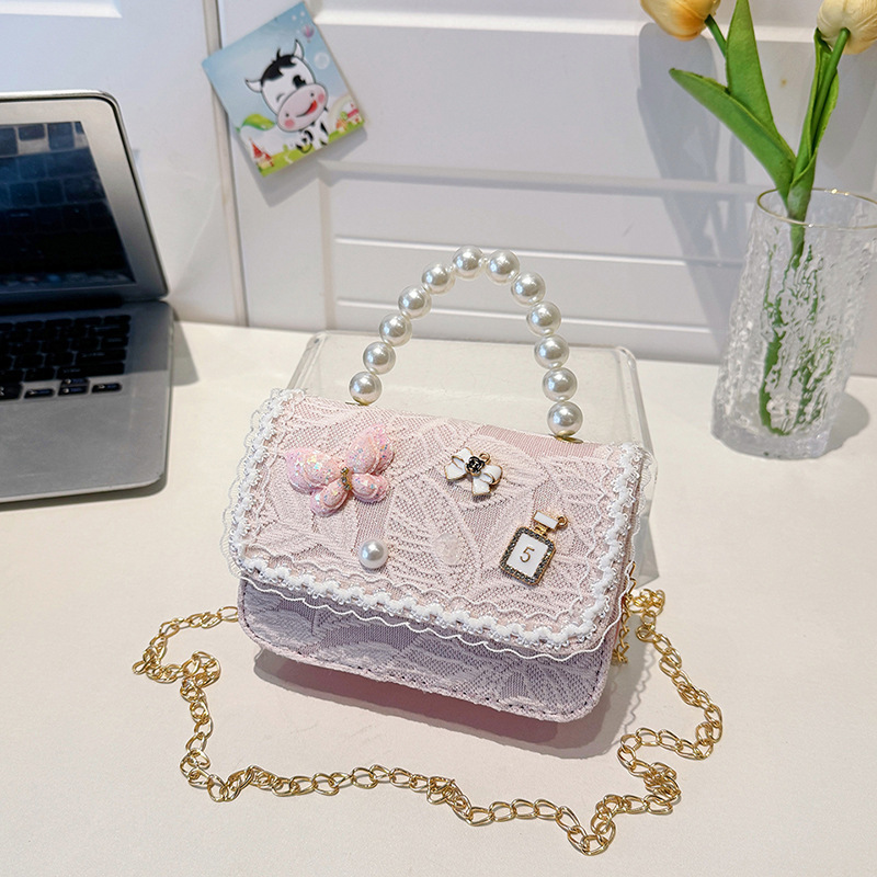 Bolso de mano de moda coreana para niños, bolso de verano para niñas, bolso de estilo de estilo de dibujos animados, bolso de hombro.