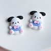 Cartoon resin with accessories, handle, phone case, hair accessory, cream footwear, handmade