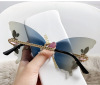 Fashionable sunglasses, 2023, gradient, internet celebrity