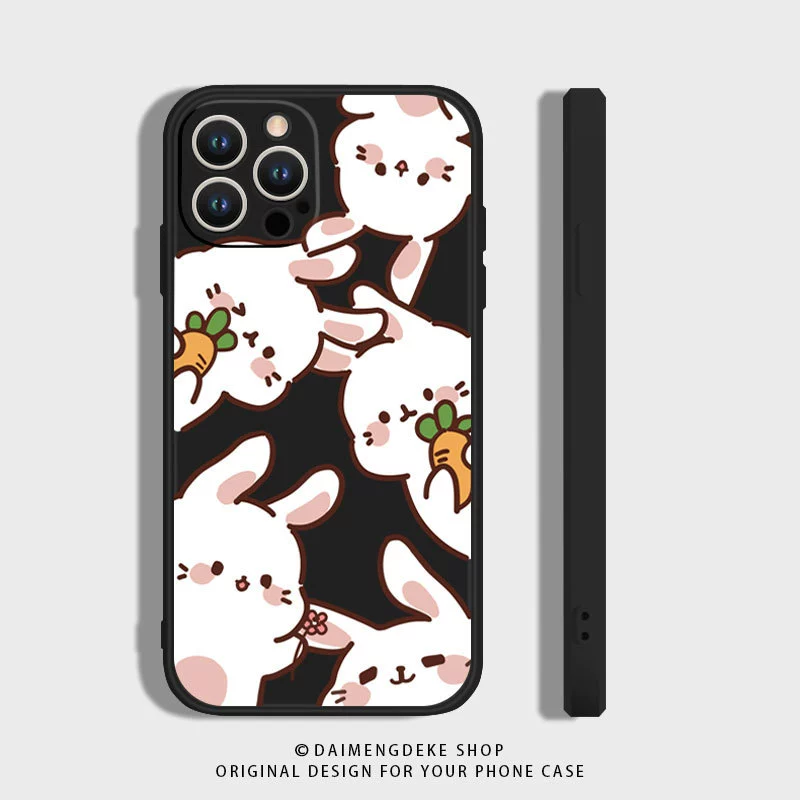 Apple, совместимый мультфильмовый чехол для телефона, силиконовый iPhone 12, iphone, 12promax