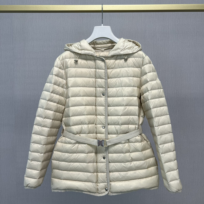 Mengjia down Jacket Spring & Fall New Women's Lightweight Hooded down Jacket with Belt Slimming Look Warm Jacket Mengjia down Jacket Spring & Fall New Women's Lightweight Hooded down Jacket with Belt Slimming Look Warm Jacket