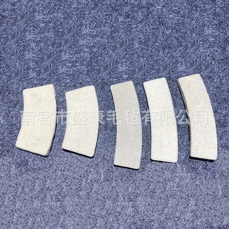 工业羊毛毡垫 机械机电密封滤油毛毡垫片 圆形异形电机密封缓冲垫