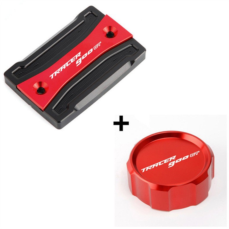 Suitable for Yamaha Tracer 900Gt 18-23 Modified Front Brake Pump Cover + Rear Brake Oil Reservoir Cover