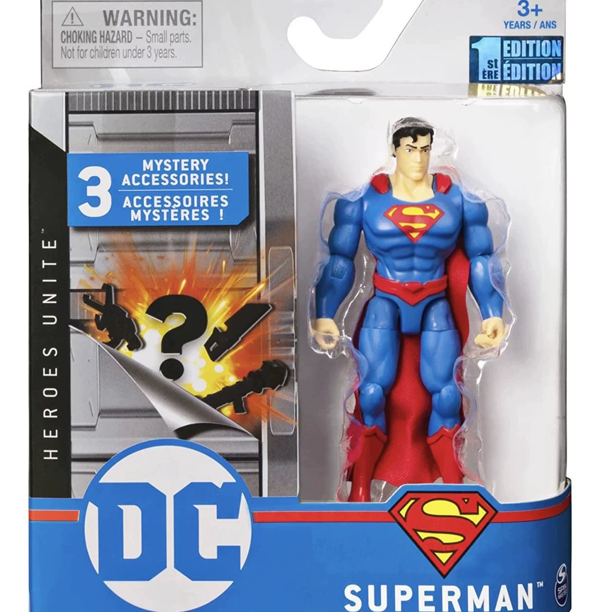DC, Юниверсум Лига справедливости, подвижная минифигура кукла, Бэтмен, Супермен, 6 дюймов