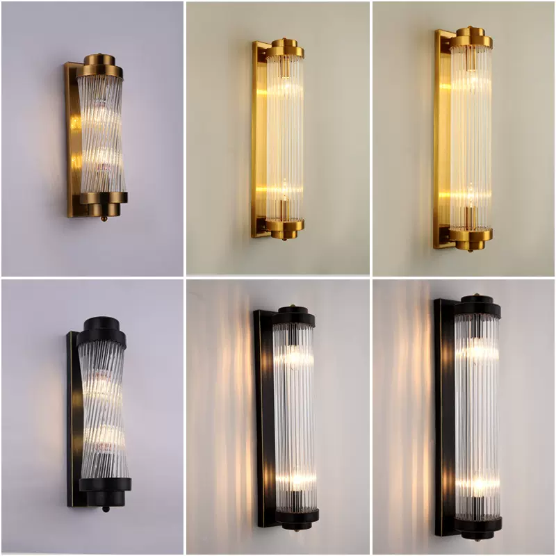 热卖轻奢水晶壁灯室内客厅卧室壁灯别墅酒店KTV工程LED水晶壁灯