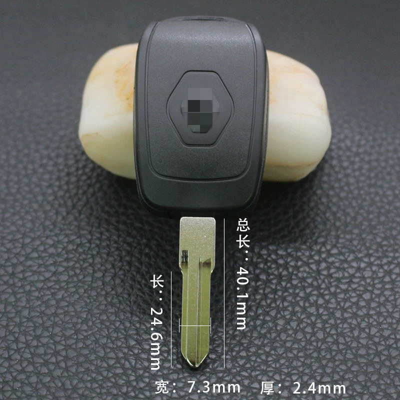 Подходит для Renault Correga прямая пластина запасного ключа Shell Автомобильная прямая пластина дистанционного управления замена ключа Shell