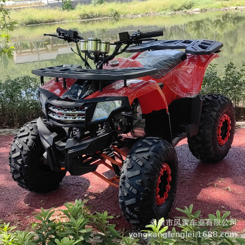 Cuatrimoto Todoterreno ATV de Hierro y Plástico a Gasolina para Montaña