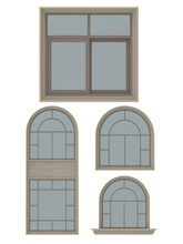 罗马柱中式欧式窗套模具方窗镜框别墅线条装饰厂家一体成型
