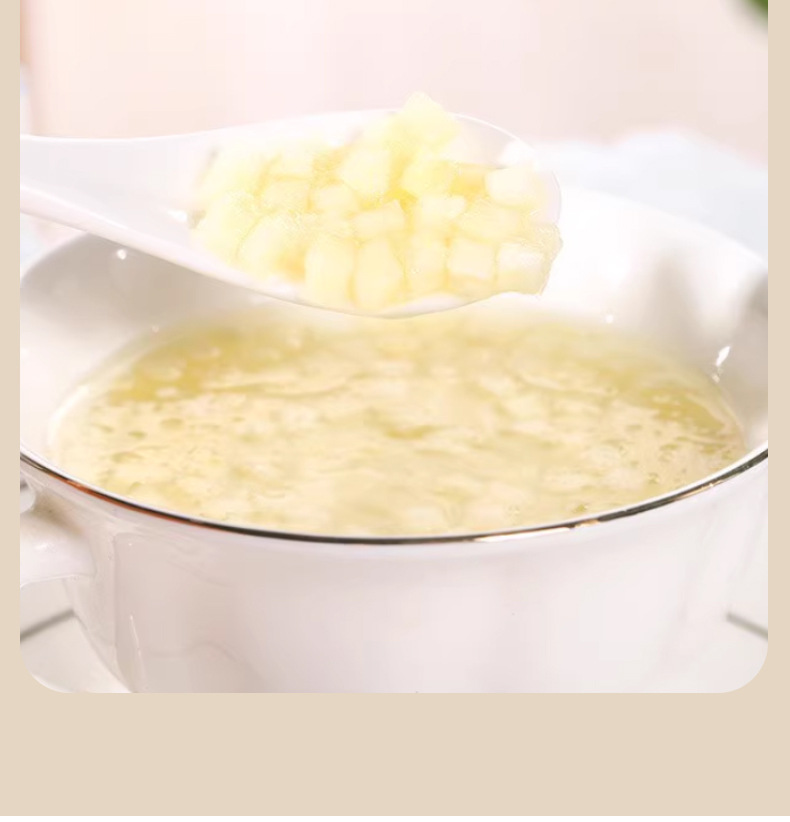 Freeze-Dried Apple Diced 500g Bulk Dried Apple Chunks for Baking Tea and Culinary Use details
