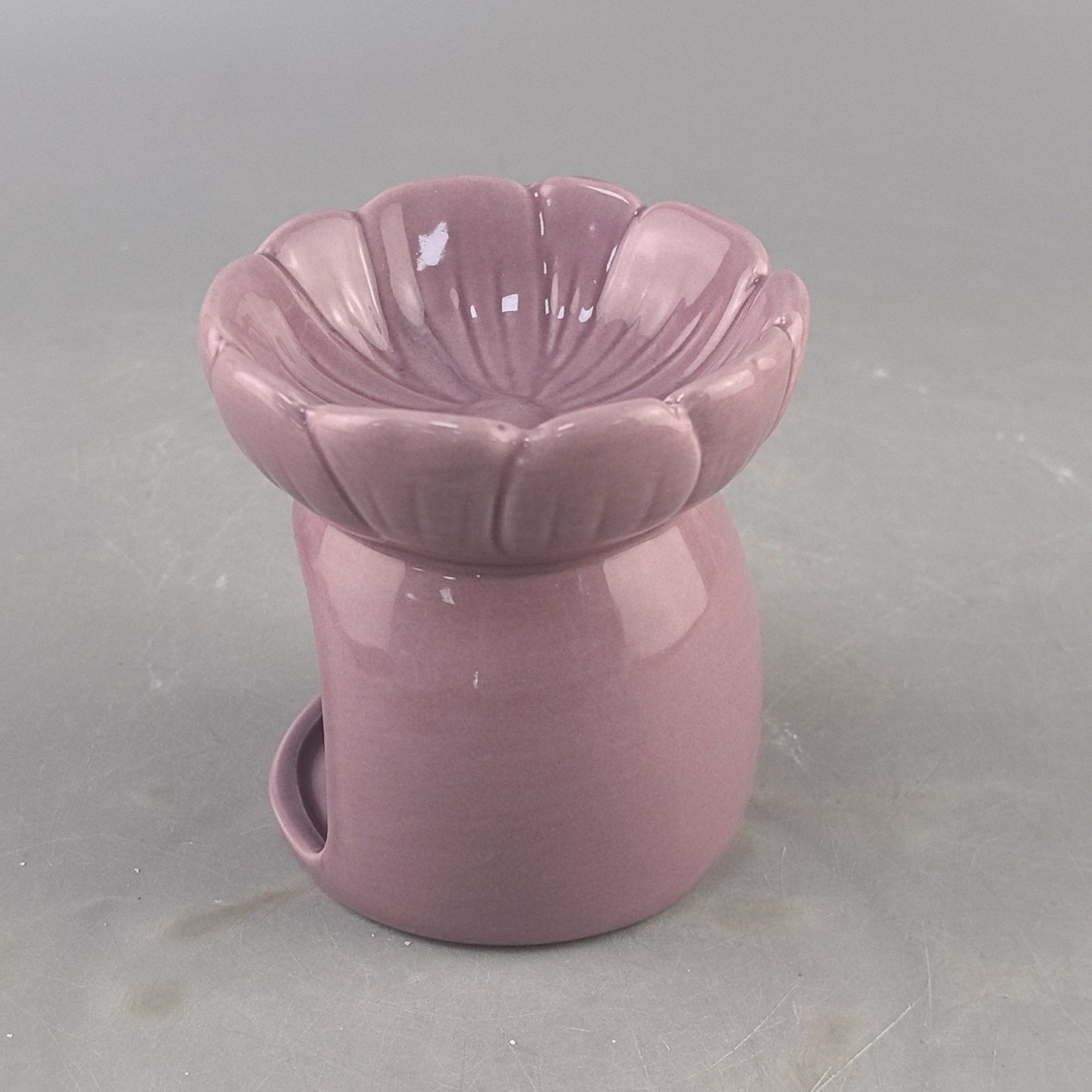 Lámpara de incienso de cerámica quemada en seco, lámpara de aceite esencial, horno de incienso de flores de cerámica, dormitorio, sala de estar, humidificador de fragancia