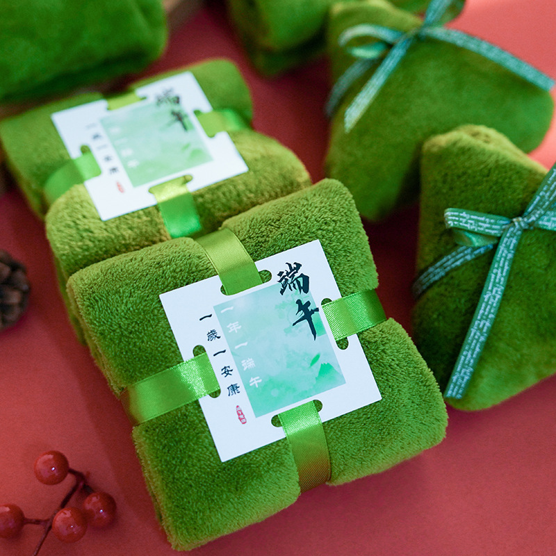 Dragon Boat Festival Towel Gift Wholesale Coral Fleece Towel Festival Creative Gift Towel Zongzi Style Towel Return Gift Dragon Boat Festival Towel Gift Wholesale Coral Fleece Towel Festival Creative Gift Towel Zongzi Style Towel Return Gift