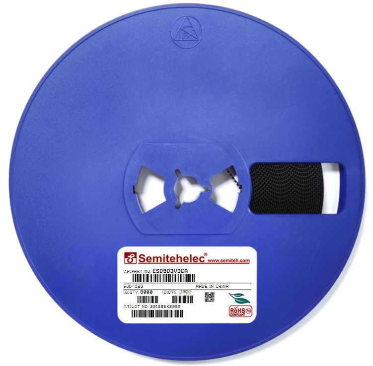 ESD9D3V3CA ESD静电保护二极管 SOD-923 SEMITEH 全新原装正品