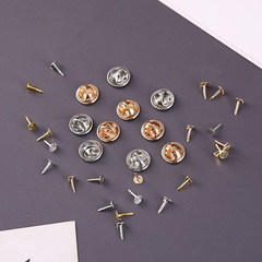 diy jewelry accessories brooch collar needle horse pin exquisite butterfly buckle iron cap iron needle clothing chest accessories