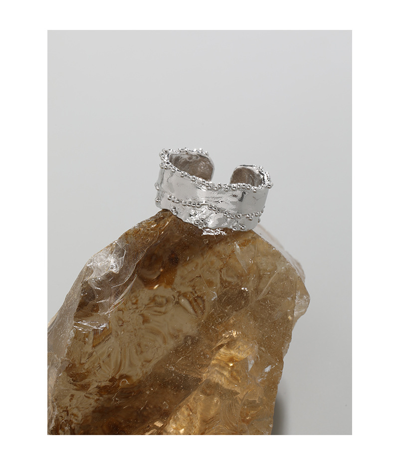 Fashion Geometric Sterling Silver Plating Open Ring