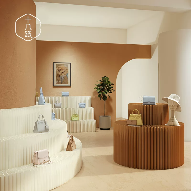 Stand, foldable decorations