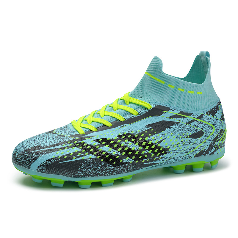 Nuevos zapatos de fútbol hombres y mujeres de clavos largos zapatos de entrenamiento antideslizantes juveniles zapatos de fútbol