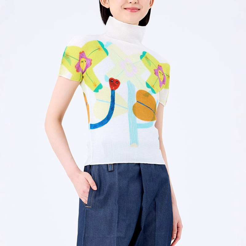 Foreign Trade Hot T-Shirt Women's Comfortable Lightweight Body-Slimming All-Match Printed Unique Niche Short-Sleeved Top for Women Foreign Trade Hot T-Shirt Women's Comfortable Lightweight Body-Slimming All-Match Printed Unique Niche Short-Sleeved Top for Women