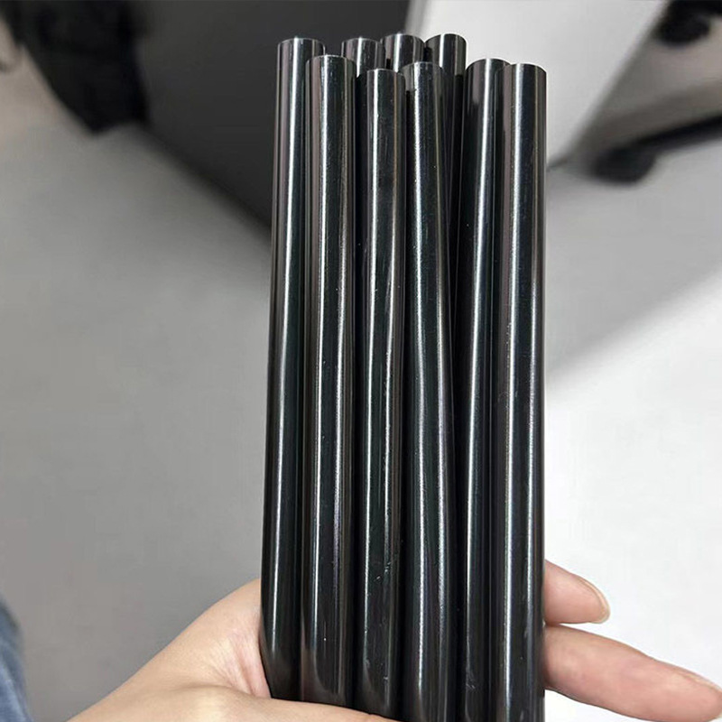 黑色超粘热熔胶棒7/11mm高粘环保假发底座用EVA热熔胶 手工胶条