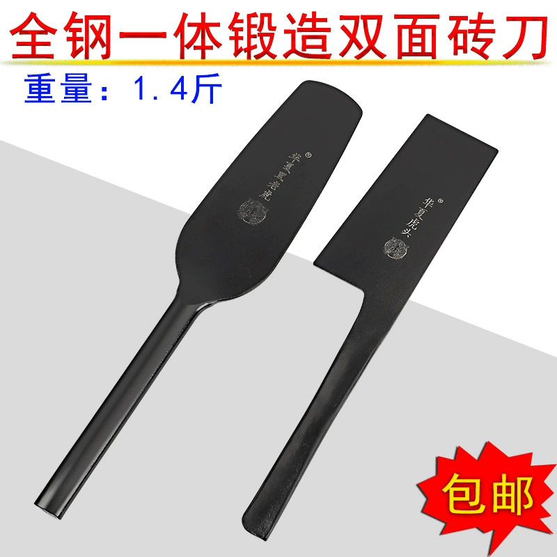 Нож для кирпича «Черный тигр», шпатель, нож для плитки, лопата, нож для кладки стен, инструмент для кладки, нож для кладки из марганцевой стали, лопата, резка кирпича